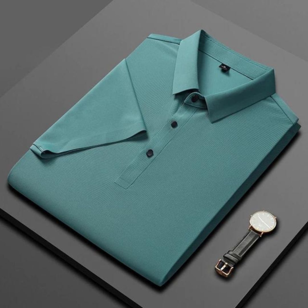 Luxurious Napoli Silk Polo Shirt