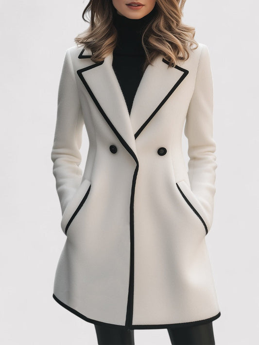 Luxurious Double-Breasted Coat