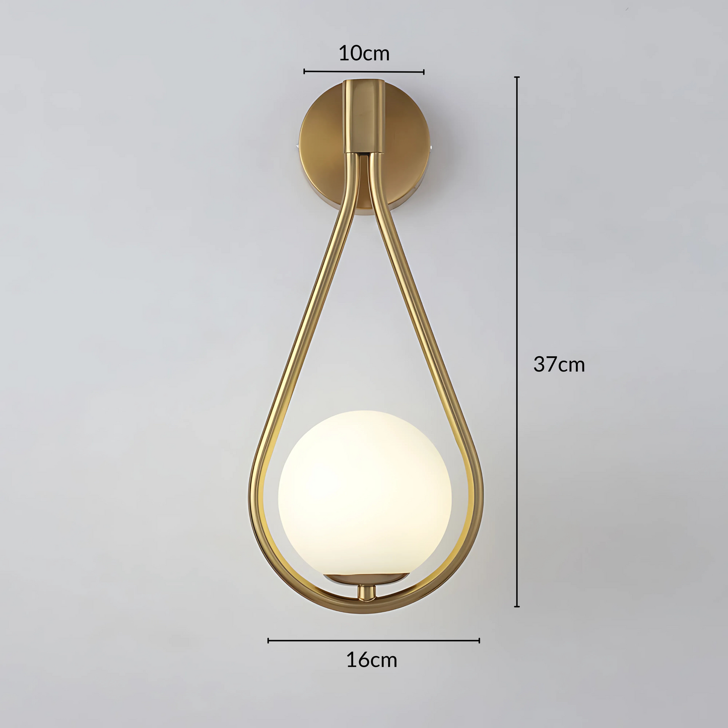 Stylish Drop-Shaped Wall Lamps - Illuminate Your Home with Elegance
