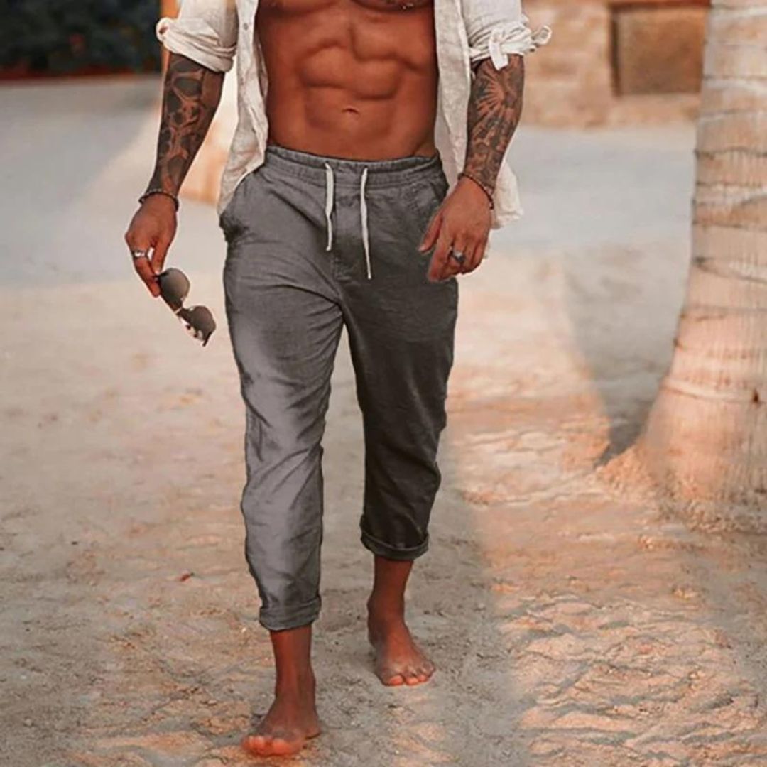 Luxury Linen Trousers for Men