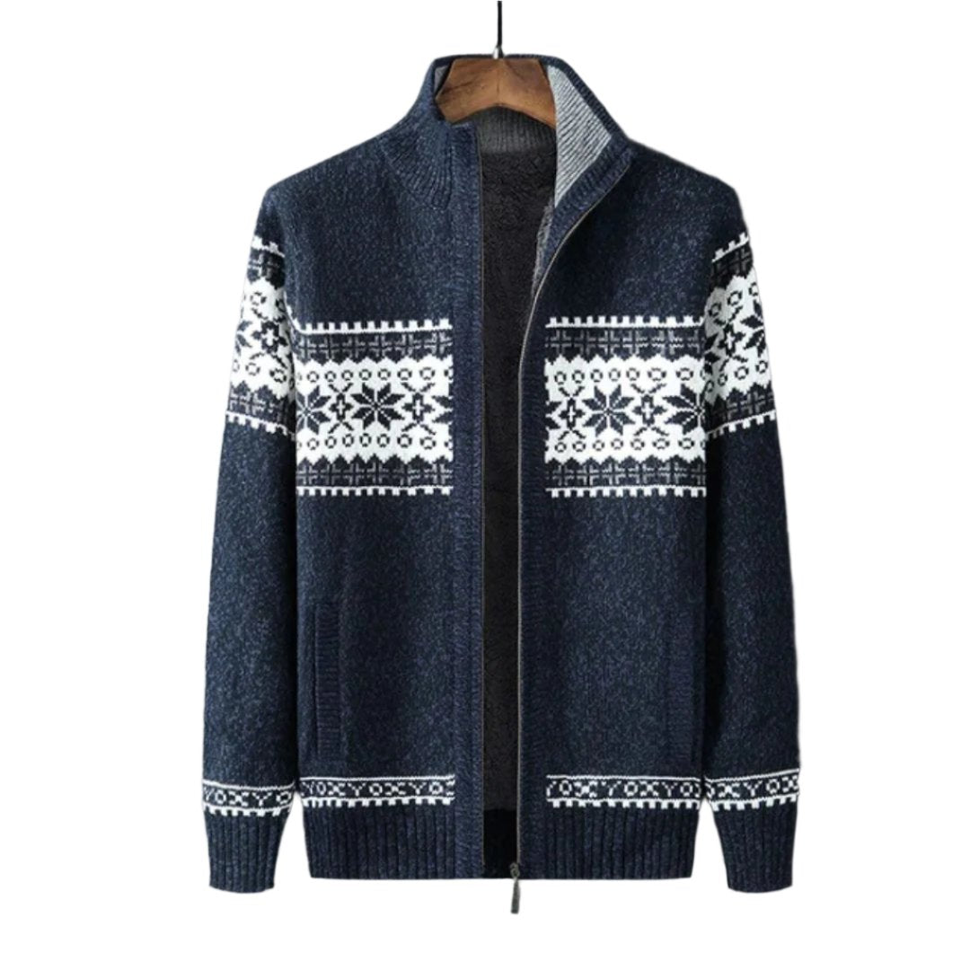 Cozy Men's Plush Fleece Jacket