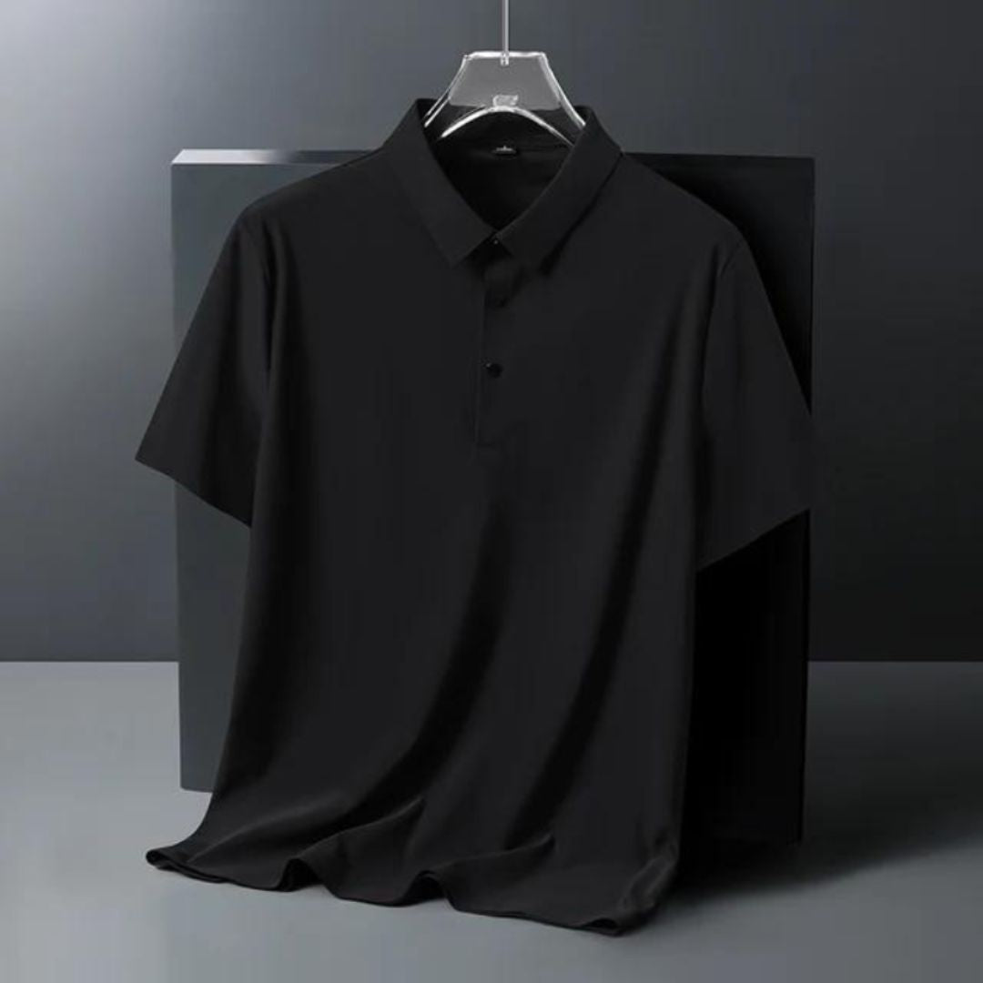 Luxurious Napoli Silk Polo Shirt