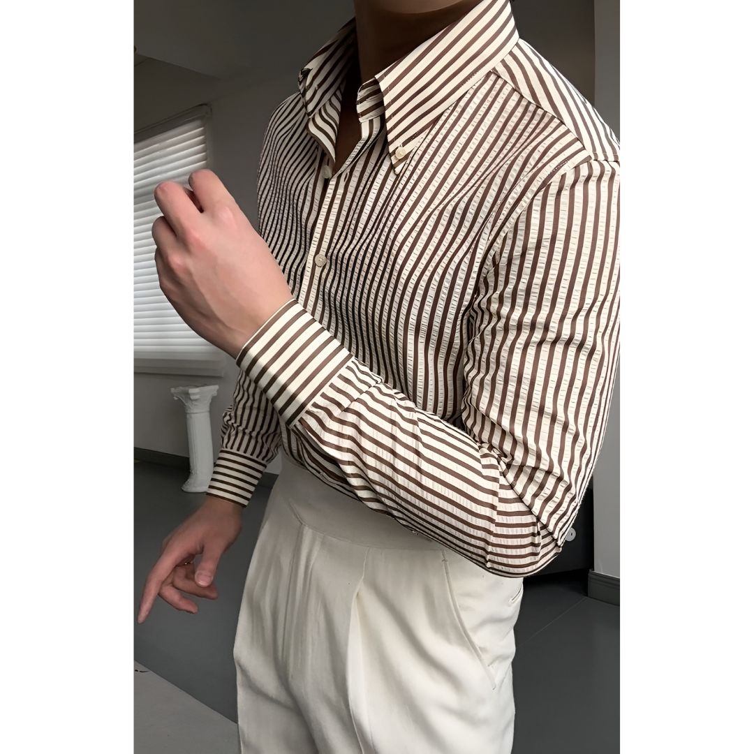 Italian Striped Shirt