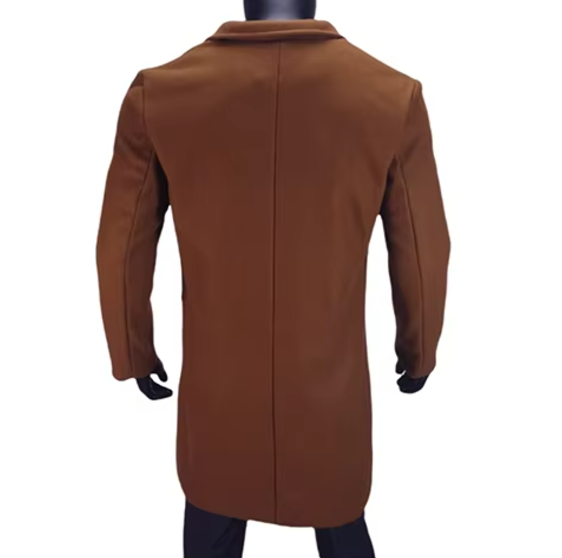 Lassick - Trendy Men's Coat with Elegant Button Closure
