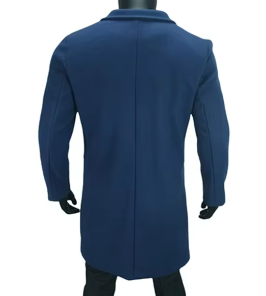 Lassick - Trendy Men's Coat with Elegant Button Closure