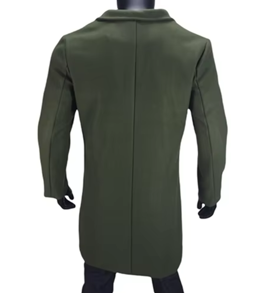 Lassick - Trendy Men's Coat with Elegant Button Closure