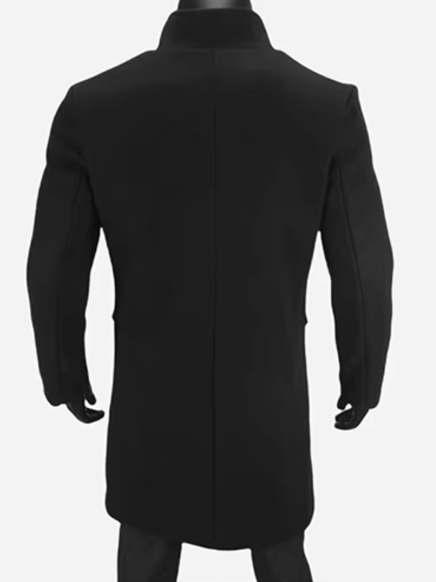 Lassick - Trendy Men's Coat with Elegant Button Closure