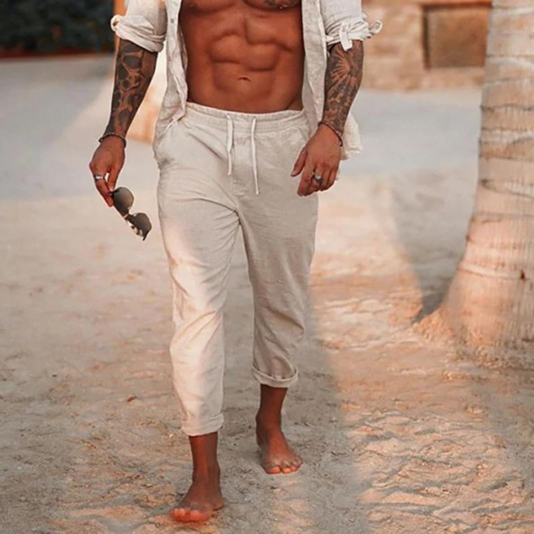 Luxury Linen Trousers for Men