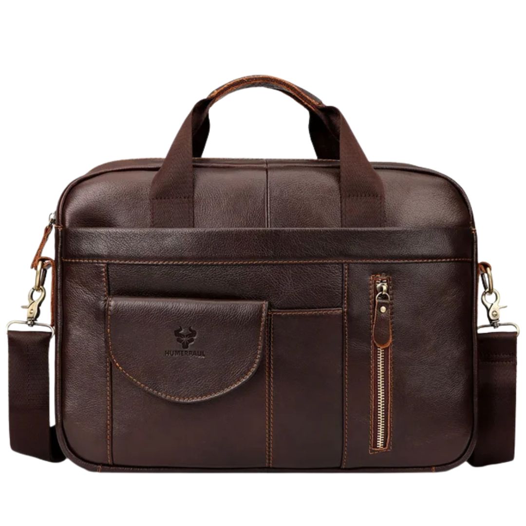 Stylish Handmade Leather Laptop Bag for Men