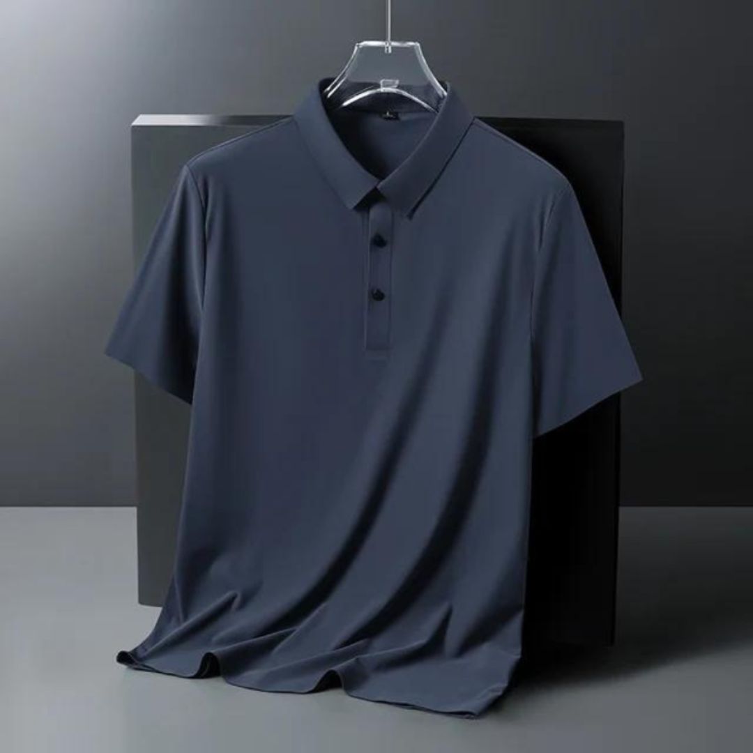 Luxurious Napoli Silk Polo Shirt