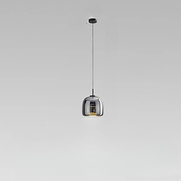 Chic Clear Glass Pendant Light - Embrace Modern Minimalist Sophistication