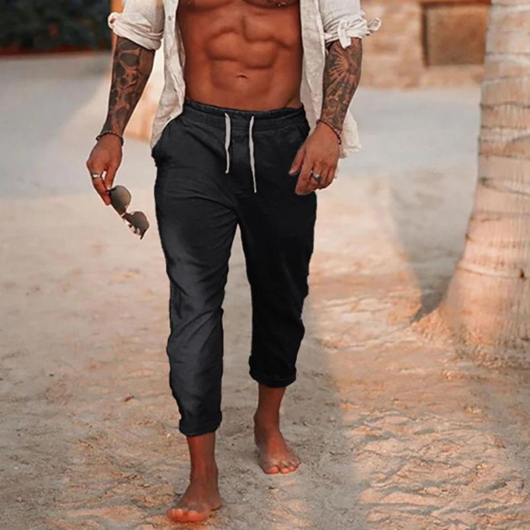 Luxury Linen Trousers for Men