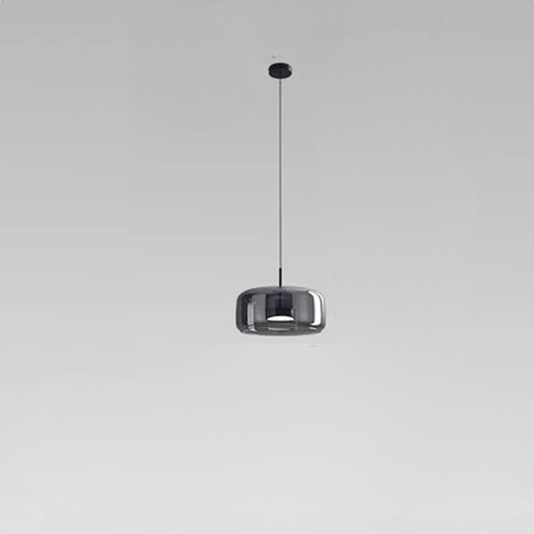 Chic Clear Glass Pendant Light - Embrace Modern Minimalist Sophistication