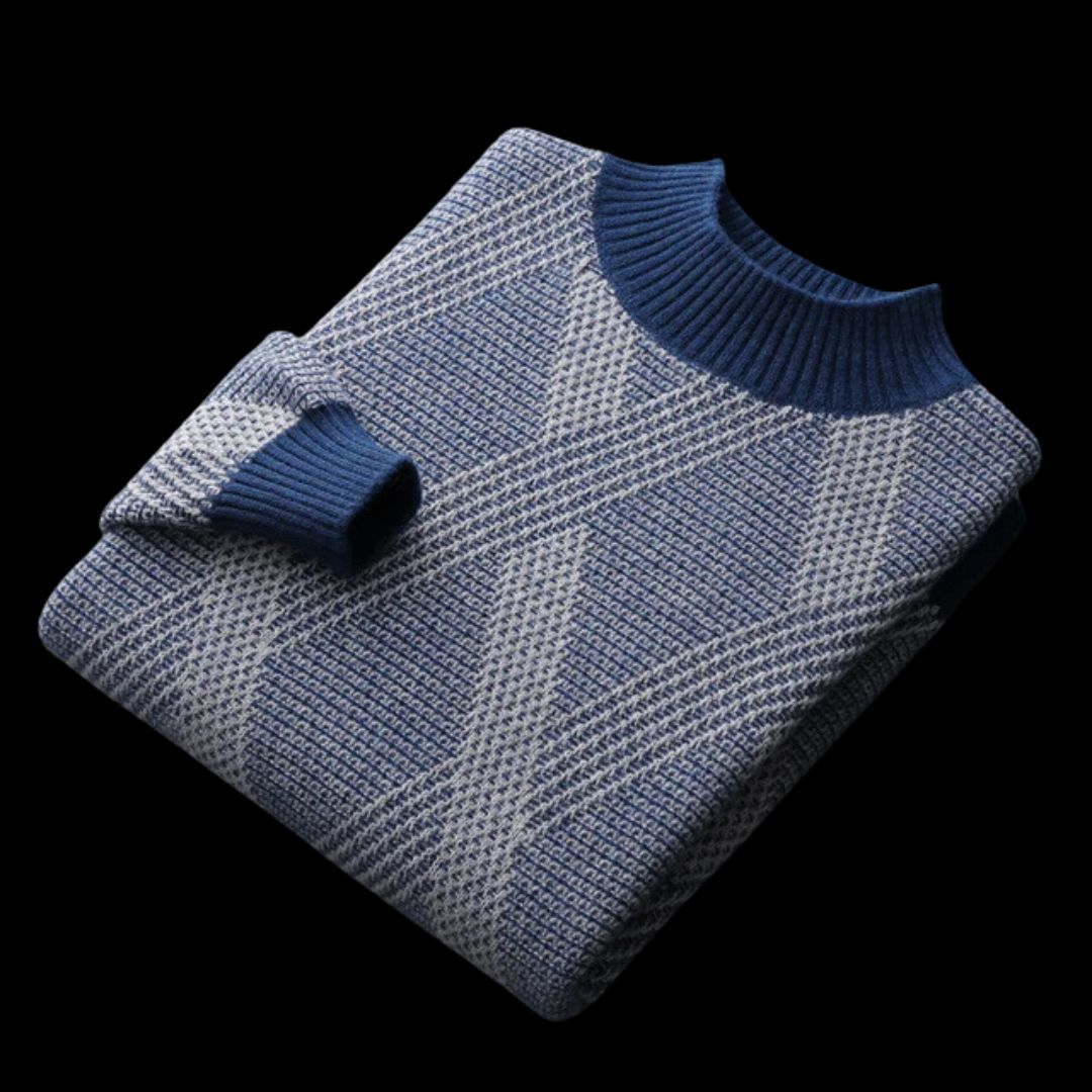 Cozy Pure Wool Sweater for Autumn and Winter