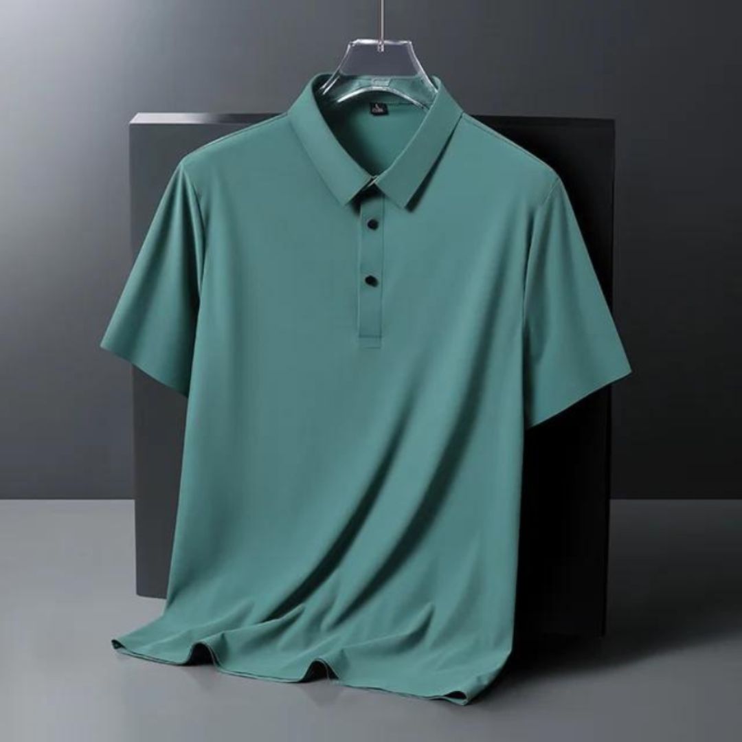 Luxurious Napoli Silk Polo Shirt