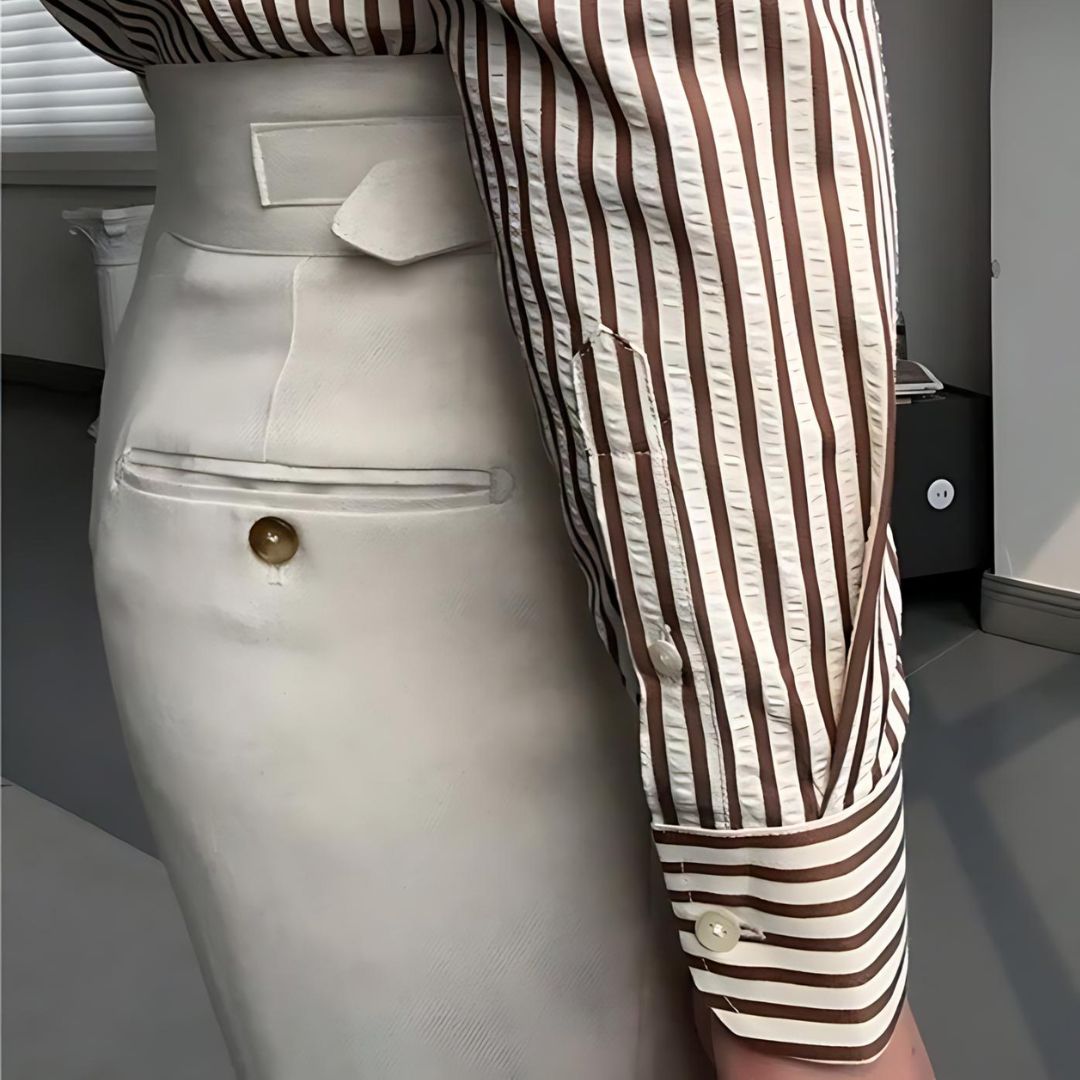 Italian Striped Shirt