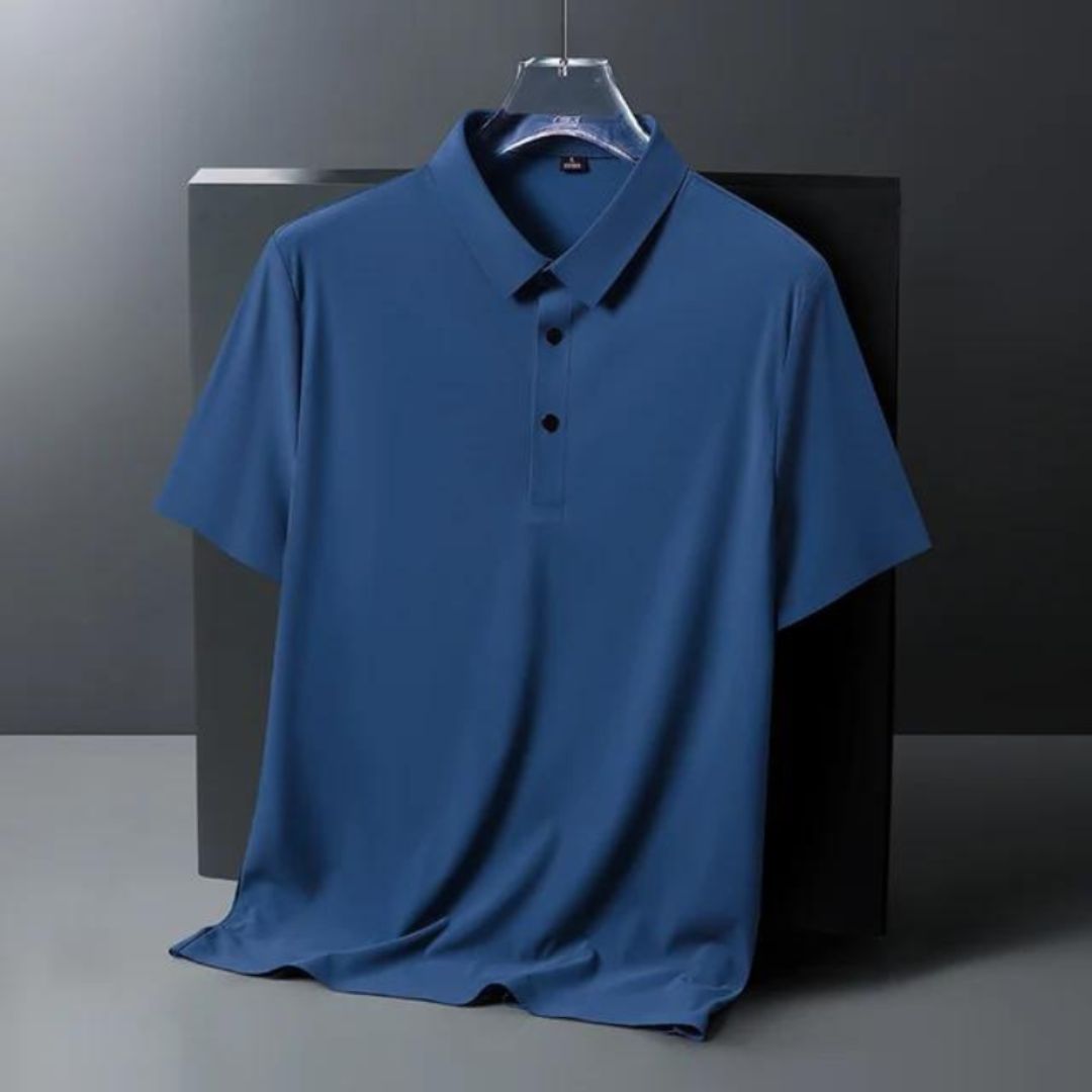 Luxurious Napoli Silk Polo Shirt