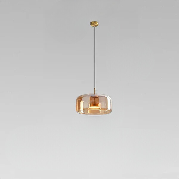 Chic Clear Glass Pendant Light - Embrace Modern Minimalist Sophistication