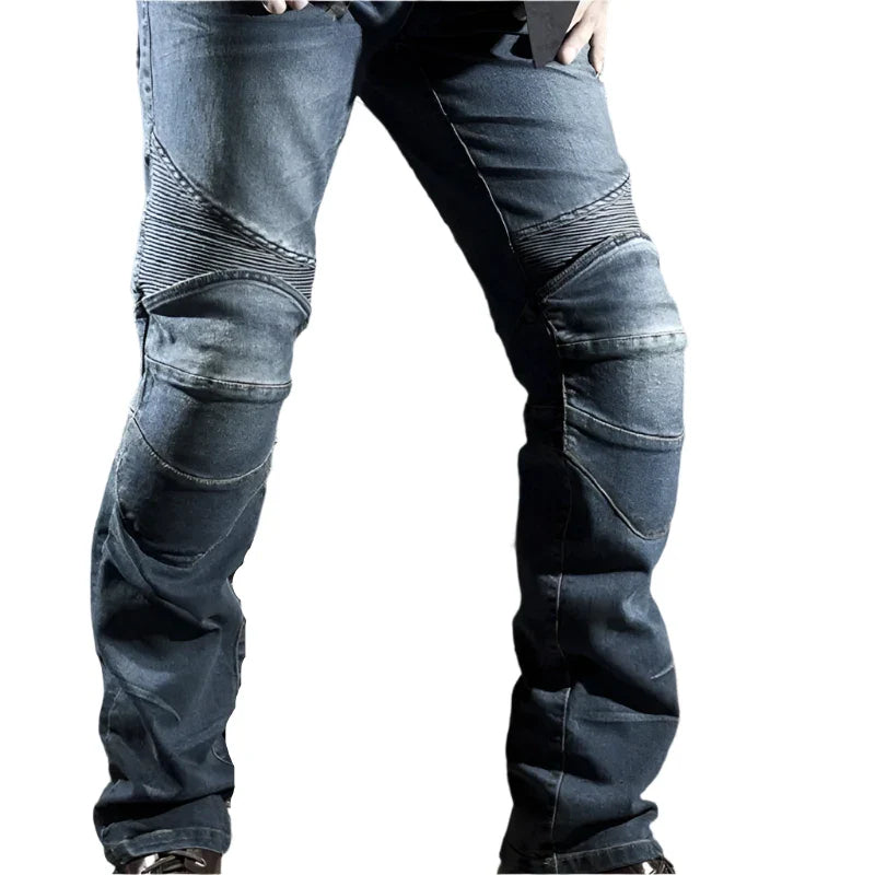 Durable Jeans with Enhanced Off-Road Shielding