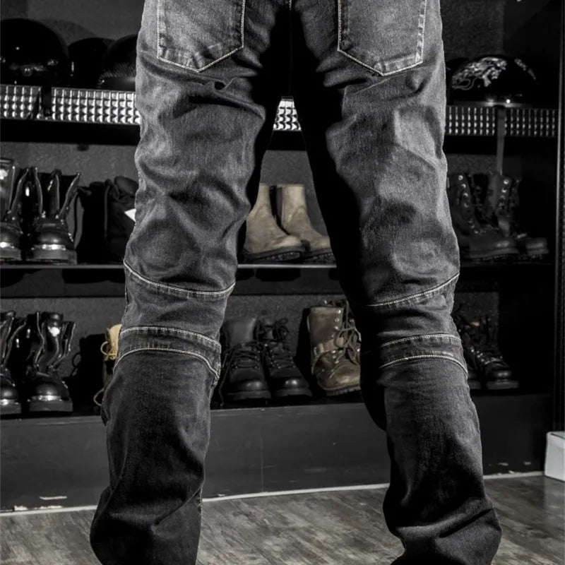 Durable Jeans with Enhanced Off-Road Shielding