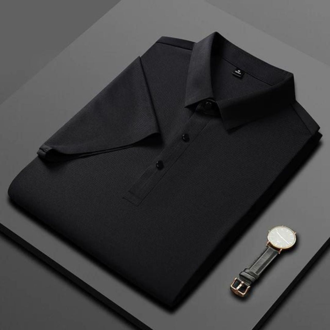 Luxurious Napoli Silk Polo Shirt
