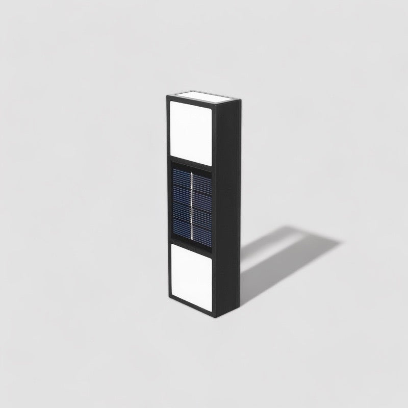 FenceGlow - Outdoor Solar LED Wall Light with Ambient Lighting