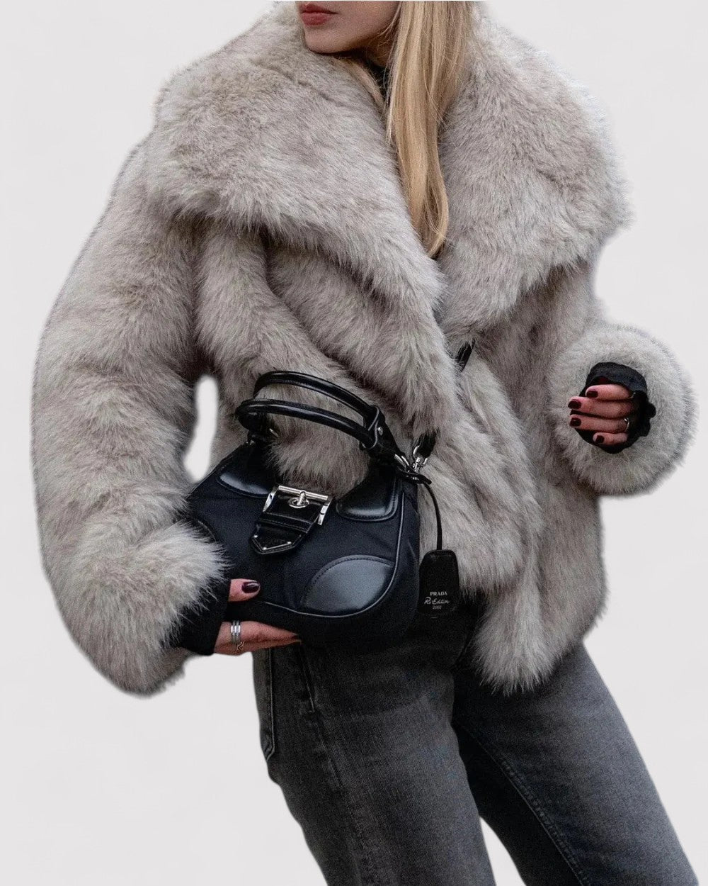 Chic and Timeless Women's Faux Leather Jacket