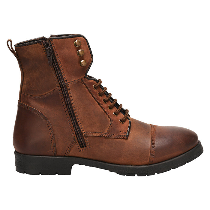 Rugged Elegance: Men's Leather Ankle Boots