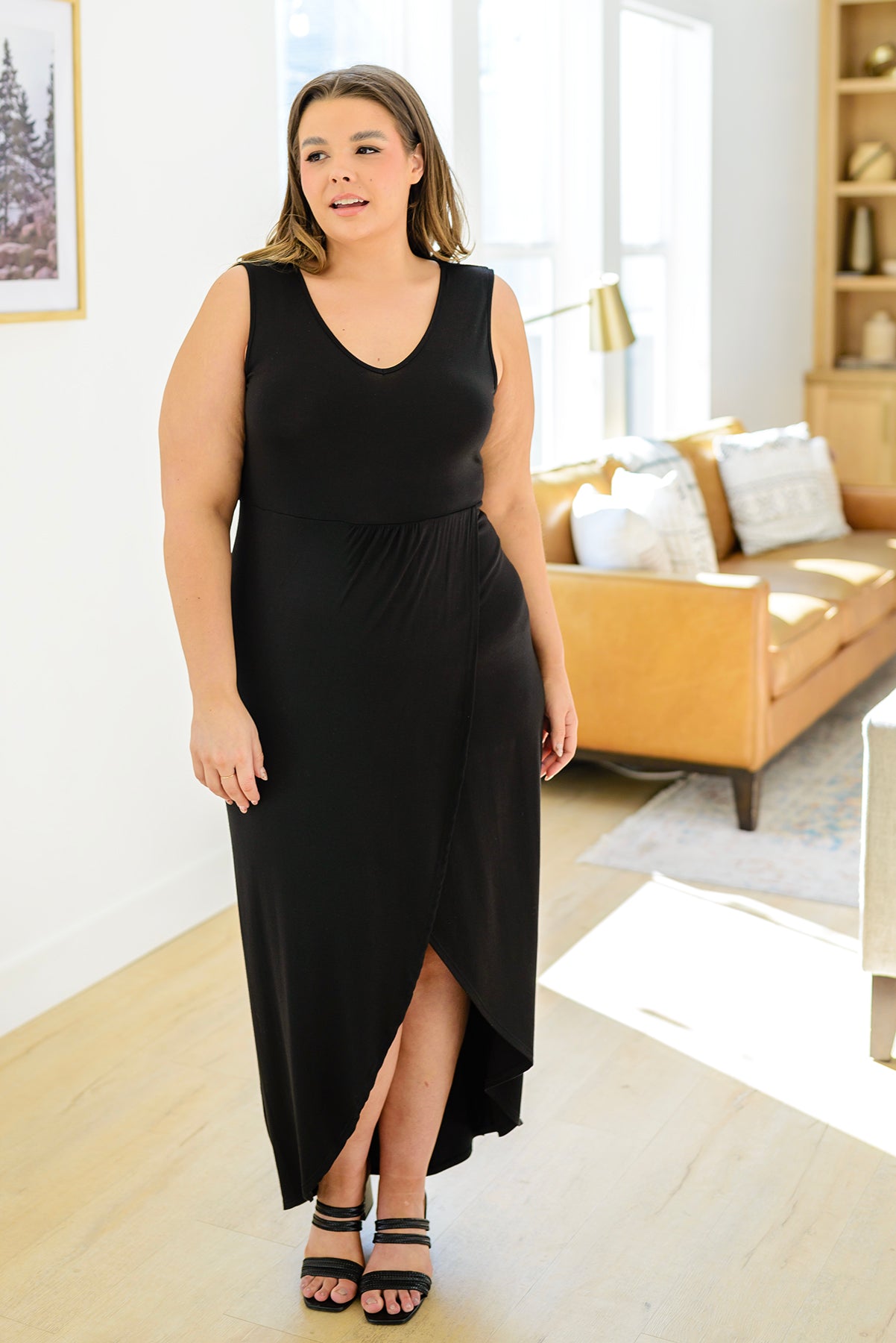 Chic Tulip Skirt Maxi Dress for Effortless Style
