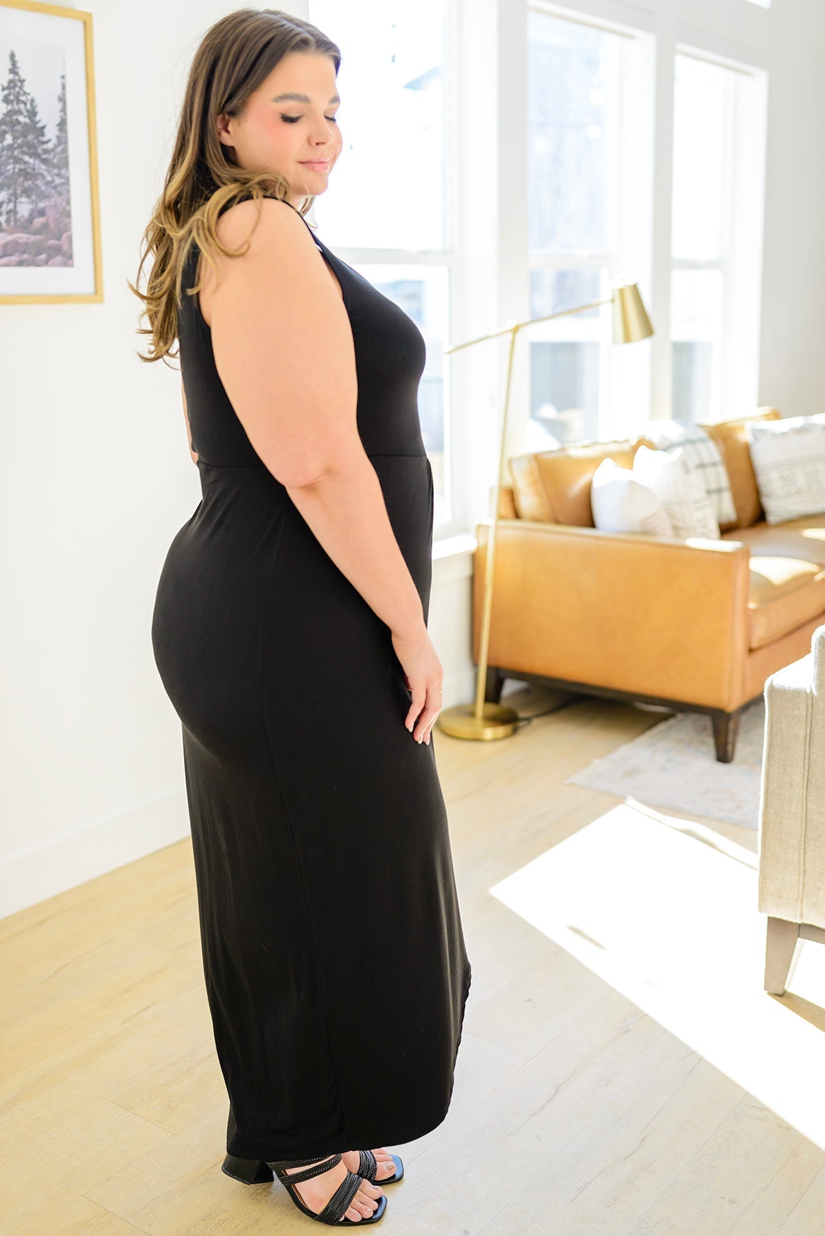 Chic Tulip Skirt Maxi Dress for Effortless Style