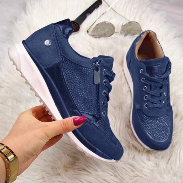 Stylish and Cozy Slip-On Walking Shoes for Women