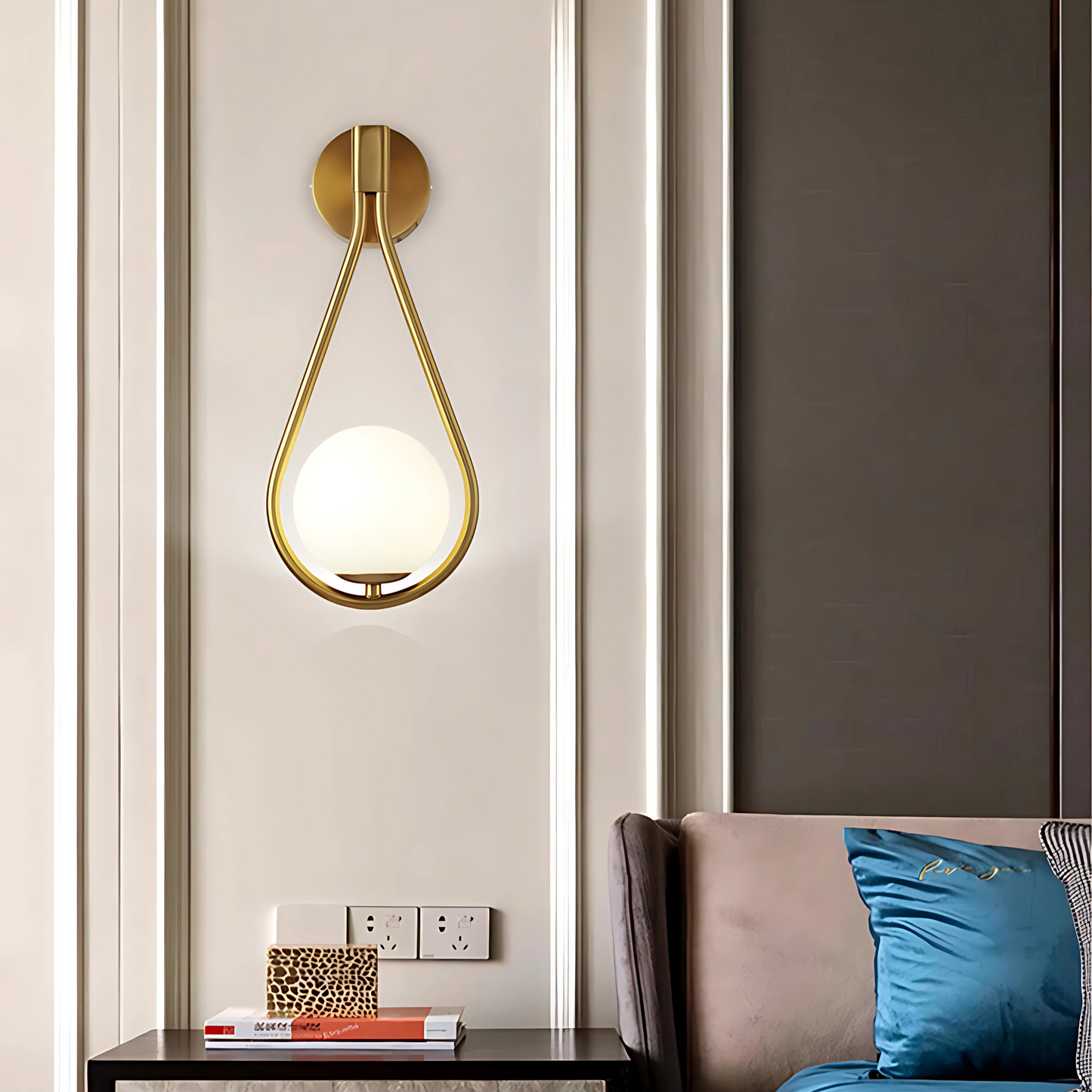 Stylish Drop-Shaped Wall Lamps - Illuminate Your Home with Elegance