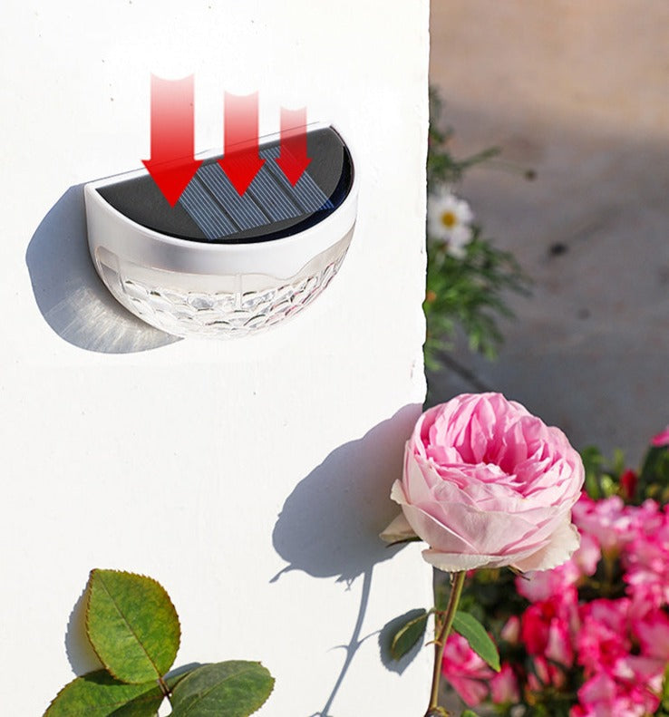 PhantomLight - Modern Solar Wall Lamp for Stylish Outdoor Lighting