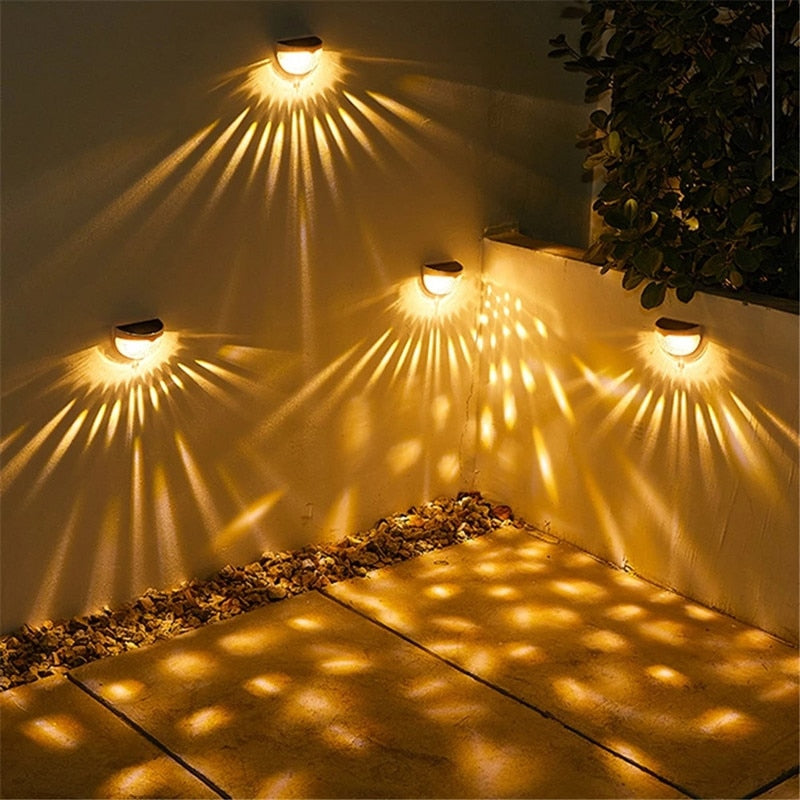 PhantomLight - Modern Solar Wall Lamp for Stylish Outdoor Lighting