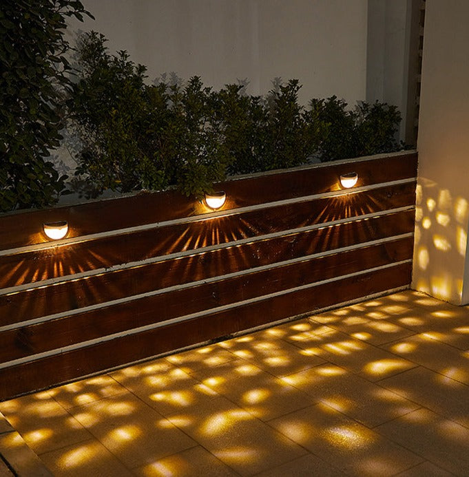 PhantomLight - Modern Solar Wall Lamp for Stylish Outdoor Lighting