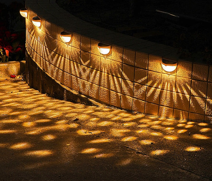 PhantomLight - Modern Solar Wall Lamp for Stylish Outdoor Lighting