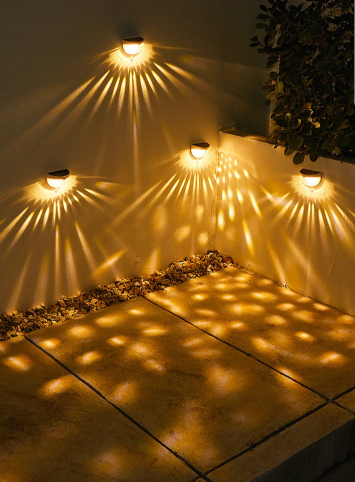 PhantomLight - Modern Solar Wall Lamp for Stylish Outdoor Lighting