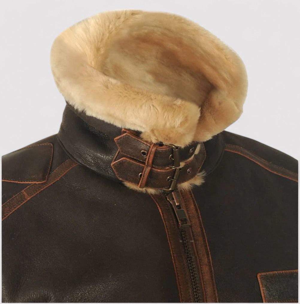 Vintage Inspired Men's Classic Pilot Jacket