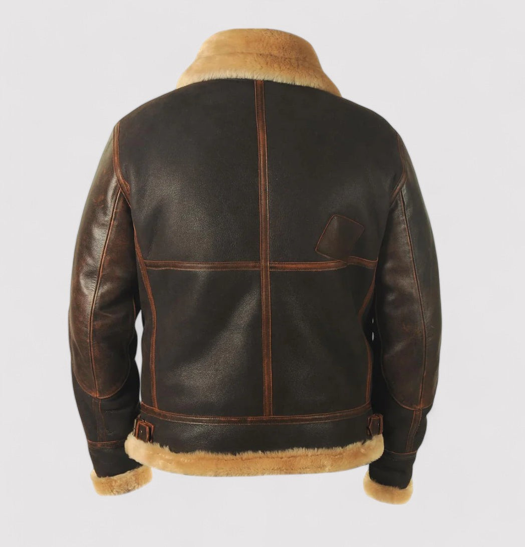 Vintage Inspired Men's Classic Pilot Jacket