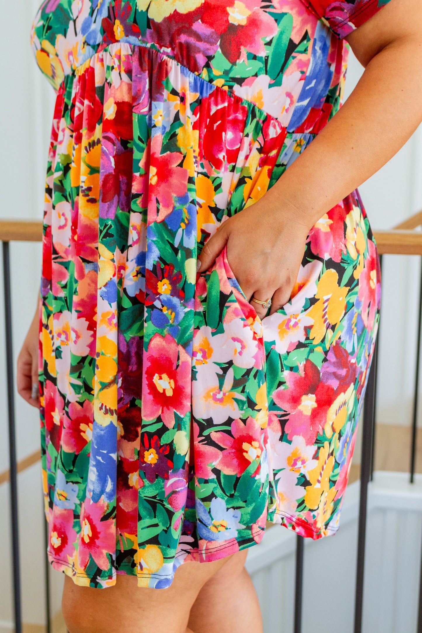 Charming Floral Dress for Your Garden Adventures
