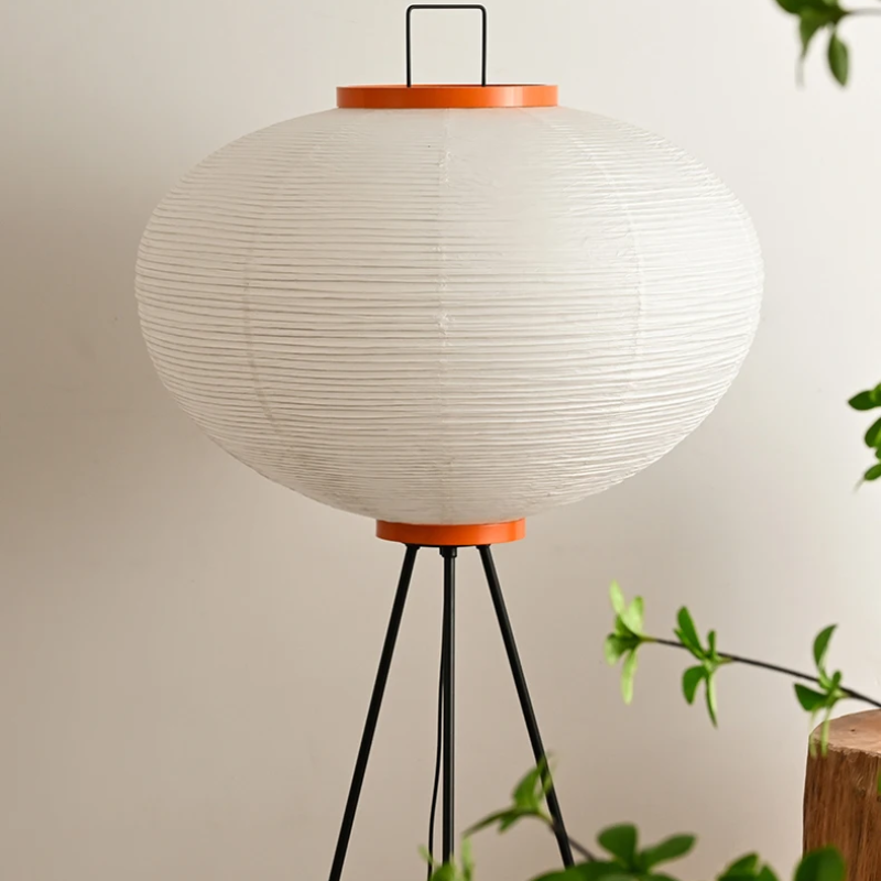 Elegant Japanese Paper Floor Lamp