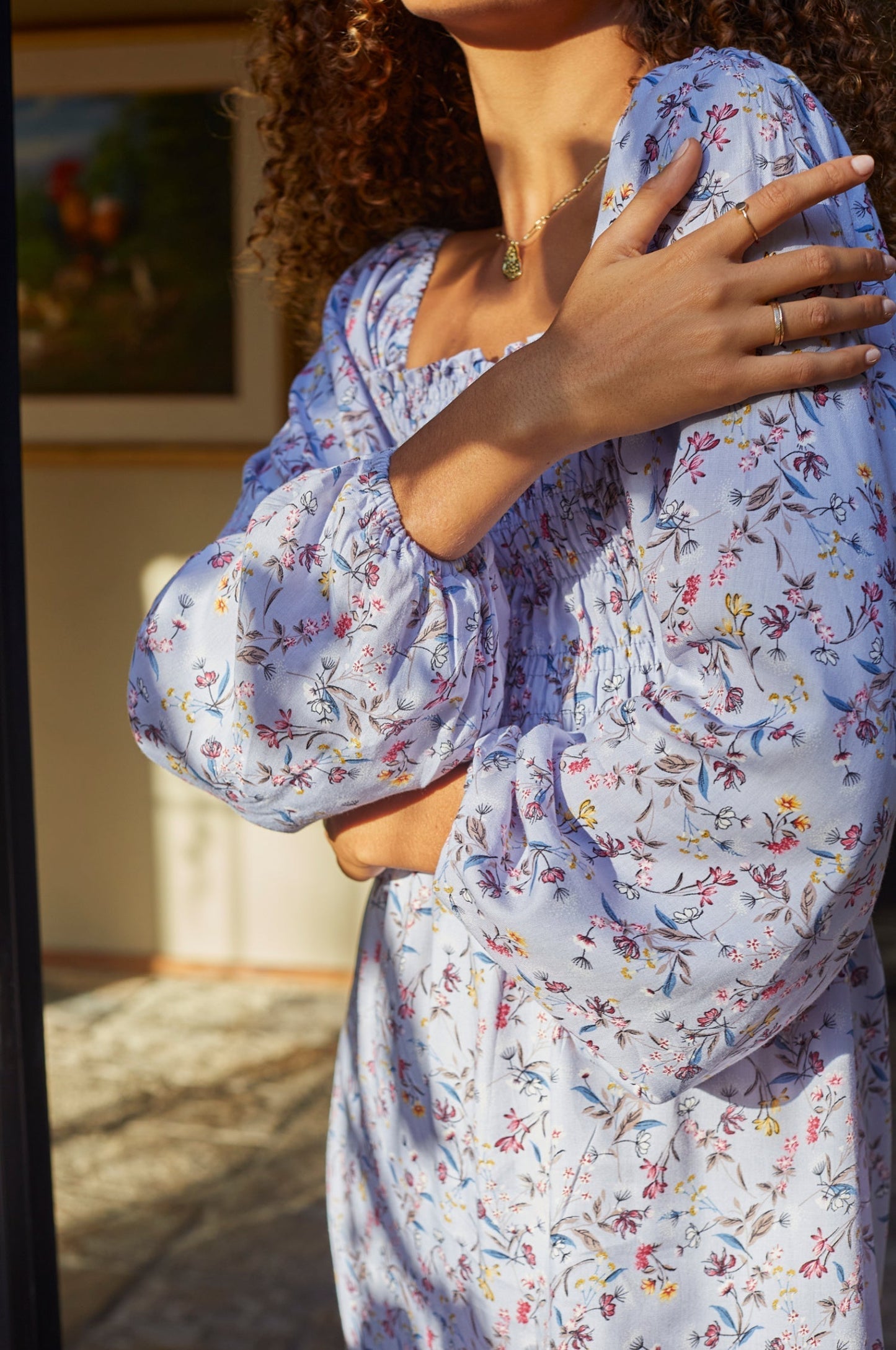 Enchanting Off-Shoulder Smocked Dress for Romantic Moments