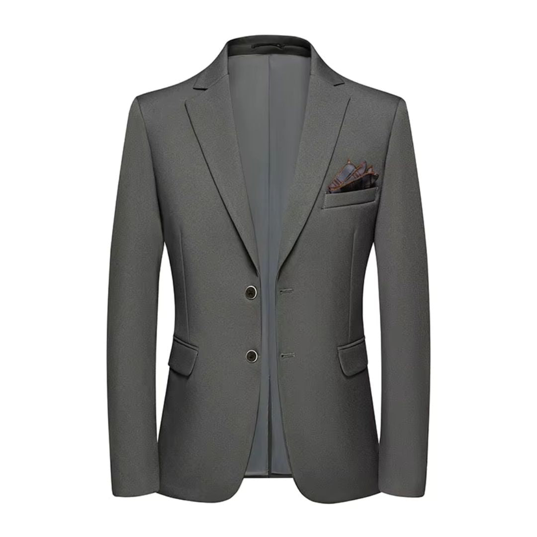 Sleek Men's Slim Fit All-in-One Blazer for Effortless Style