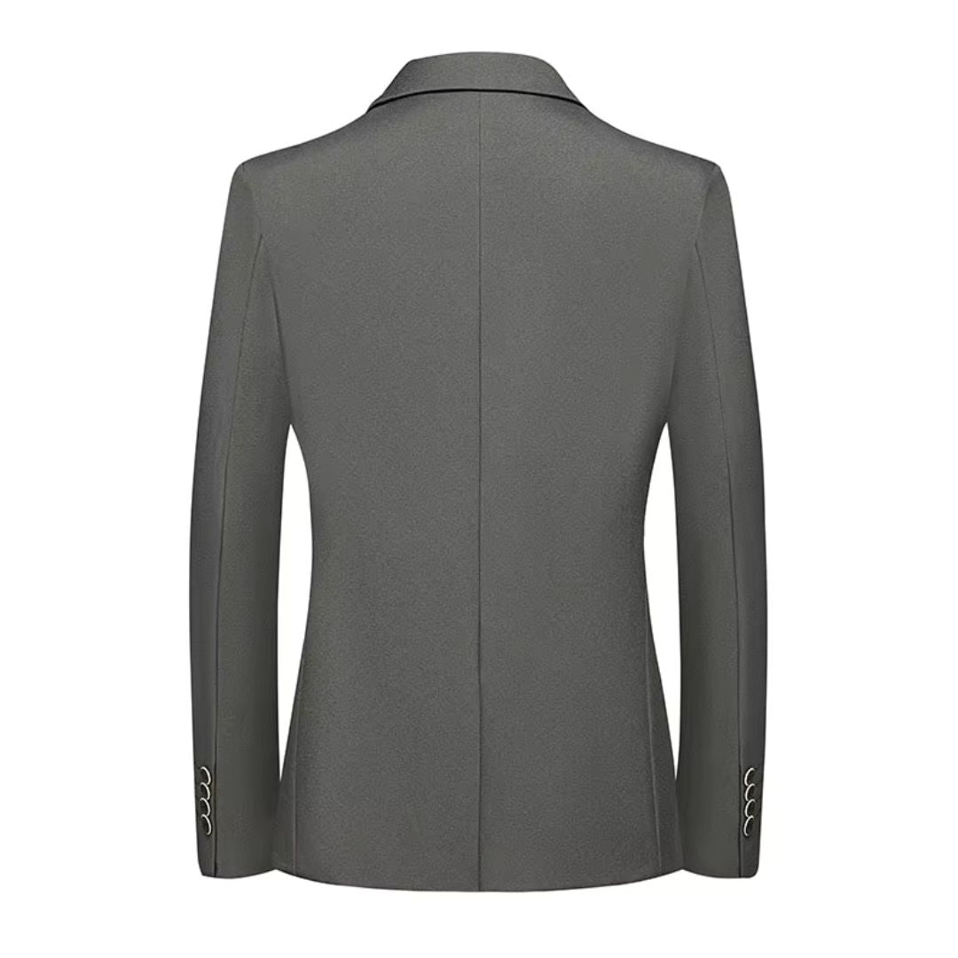 Sleek Men's Slim Fit All-in-One Blazer for Effortless Style