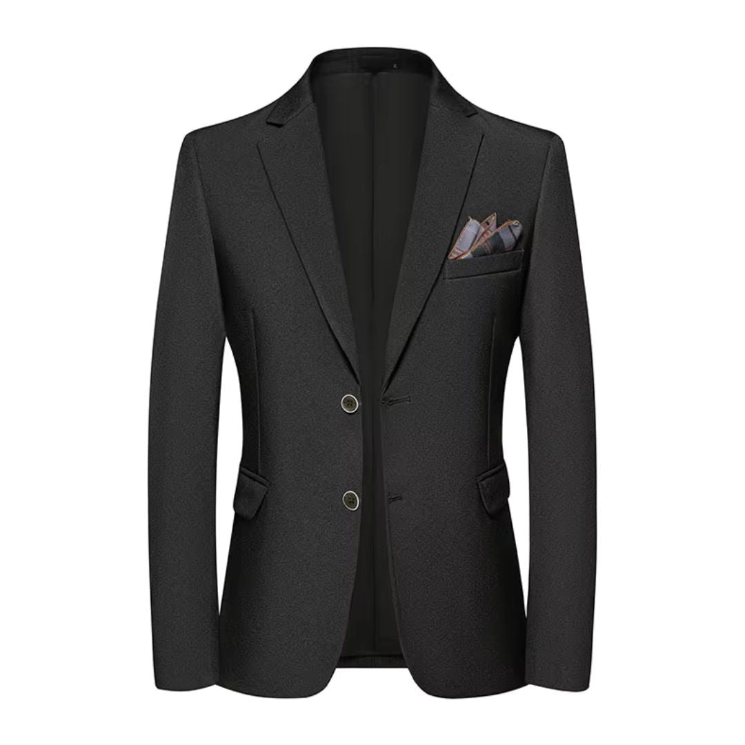 Sleek Men's Slim Fit All-in-One Blazer for Effortless Style