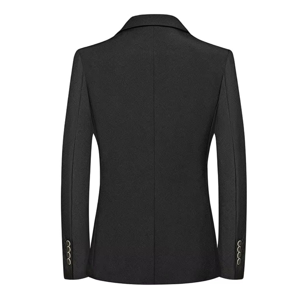 Sleek Men's Slim Fit All-in-One Blazer for Effortless Style