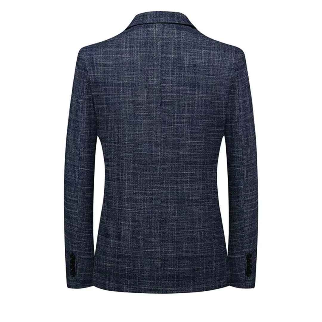 Sleek Men's Slim Fit All-in-One Blazer for Effortless Style