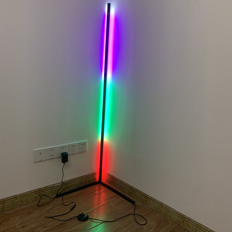 Vibrant RGB Standing Floor Lamp with Colorful LED Lighting