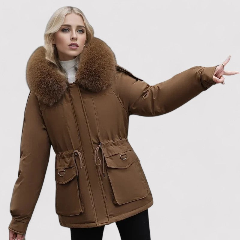 Élégante Parka d'Hiver pour Femmes