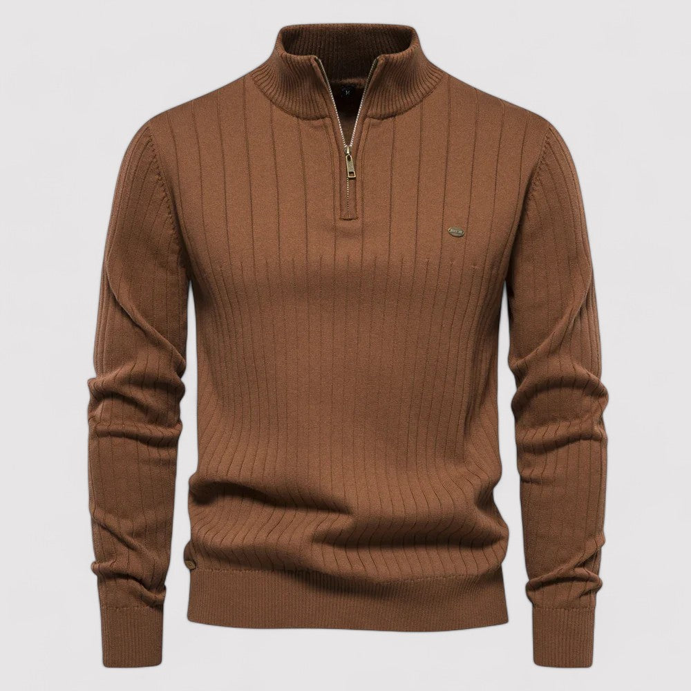Men's Luxury Autumn Zippered Sweater